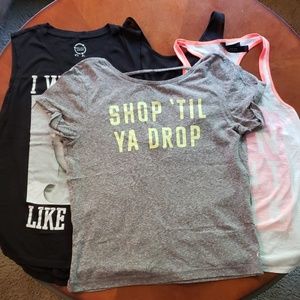 Bundle of 4 Cute Athleisure Tops